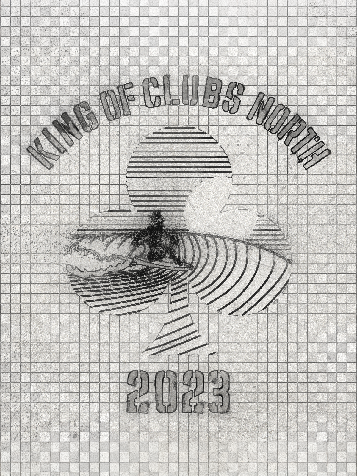 King of Clubs Design Sketch